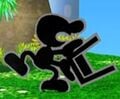 Using Oil Panic on Yoshi's Island.
