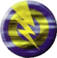 Artwork of the Franklin Badge from the EarthBound Player's Guide