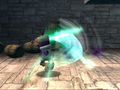 Dash spin attack.