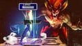 Ifrit on Midgar with Cloud in Ultimate.