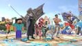 Steve alongside all of the other DLC fighters of Fighters Pass Vol. 2.