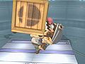 Eating a Rolling Crate.