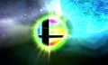 The Smash Ball in Super Smash Bros. for Nintendo 3DS.
